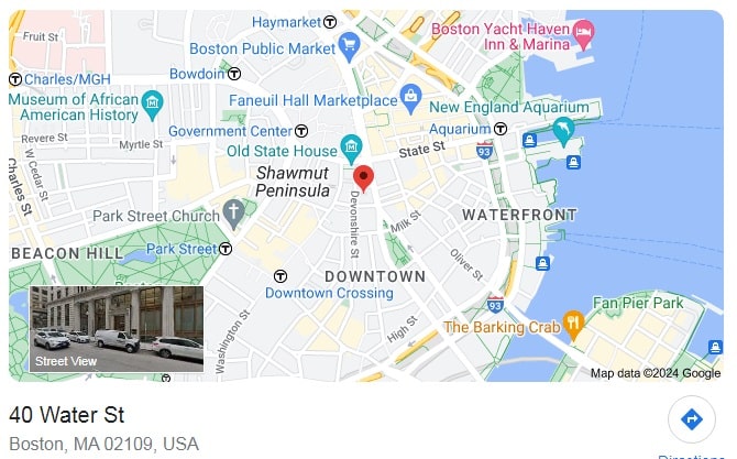 Uber Oficina central de Boston